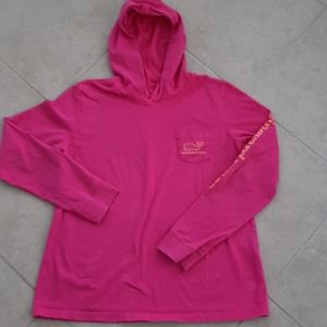 Vineyard Vines long sleeved hooded tshirt